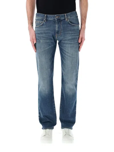Emporio Armani Men's J45 Regular Fit Jeans In Blue