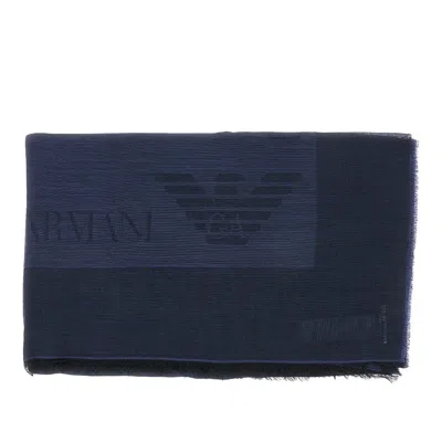 Emporio Armani Light Wool-blend Scarf