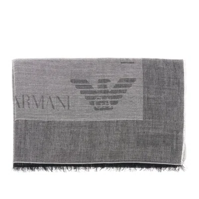 Emporio Armani Light Wool-blend Scarf