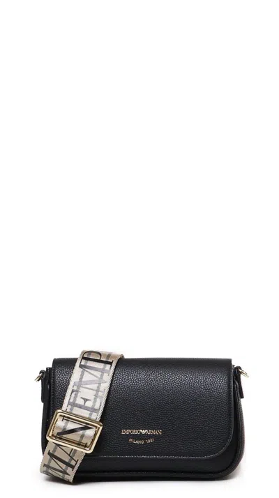 EMPORIO ARMANI LILLY LOGO-PRINTED SHOULDER BAG