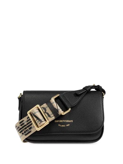 Emporio Armani Lilly Shoulder Bag In Black