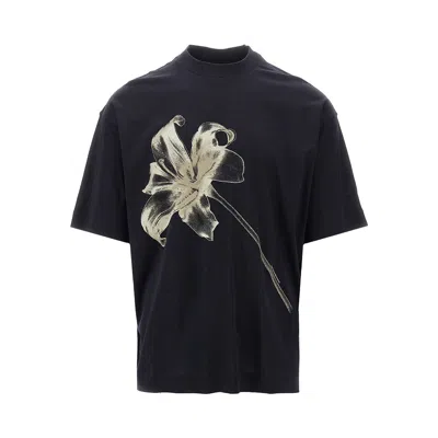 EMPORIO ARMANI LILY PRINT OVERSIZED T-SHIRT