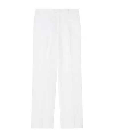 EMPORIO ARMANI LINEN TROUSERS