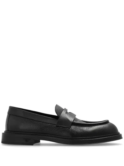 Emporio Armani Loafer In Black