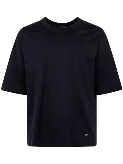 Emporio Armani Men's T-shirt In Black  