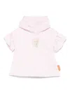 Emporio Armani Logo-appliqué Dress In Pink
