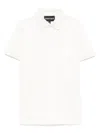 Emporio Armani Logo-appliqué Polo Shirt In White