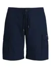 Emporio Armani Shorts Mit Logo-applikation In Blue