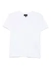 Emporio Armani Logo-appliqué T-shirt In White