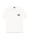 Emporio Armani Logo-appliqué T-shirt In White