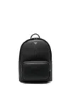 Emporio Armani Men's Logo Nylon Backpack