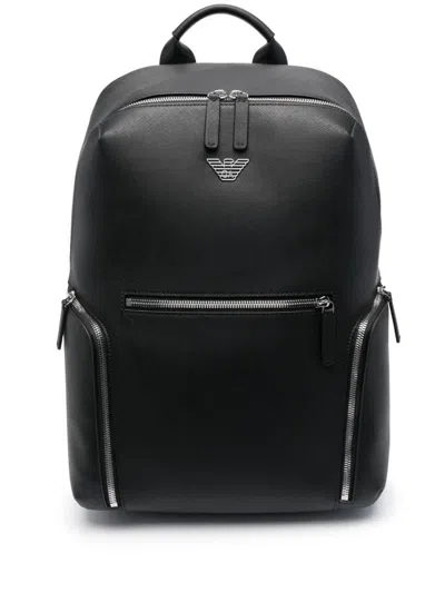 EMPORIO ARMANI EMPORIO ARMANI LOGO BACKPACK