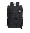 Emporio Armani Logo Backpack In Black