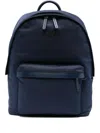 Emporio Armani Nylon Backpack In Blue