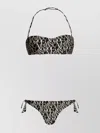 Emporio Armani Allover Logo Bikini Set