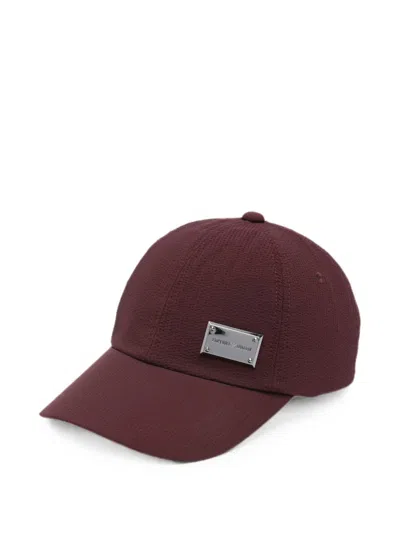 Emporio Armani Logo Baseball Cap In Neutral