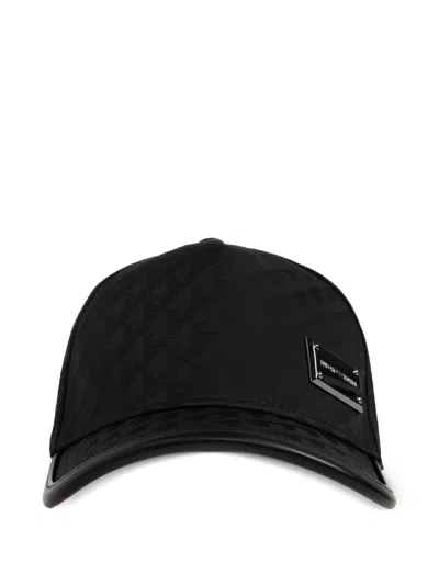 Emporio Armani Logo Baseball Cap By  In Black