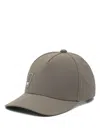 Emporio Armani Branded Baseball Cap With Curved Peak In Green