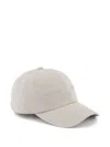 Emporio Armani Branded Curved Peak Baseball Cap In White