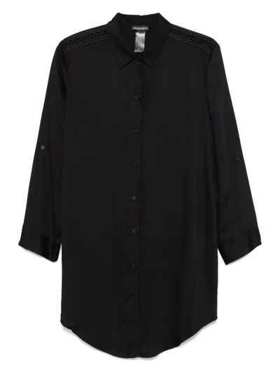 EMPORIO ARMANI LOGO BEACH DRESS