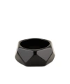 Emporio Armani Logo Bracelet In Black
