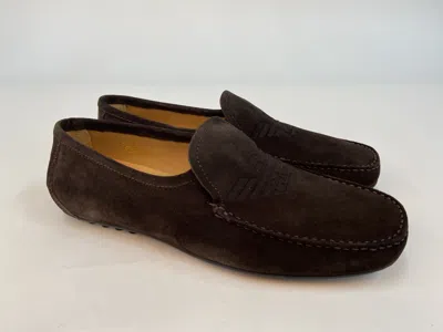 EMPORIO ARMANI FLAT BUSINESS CASUAL SHOES