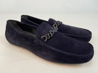 Emporio Armani Logo Business Casual Shoes In Black