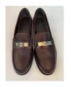 Emporio Armani Logo Business Casual Shoes In Black