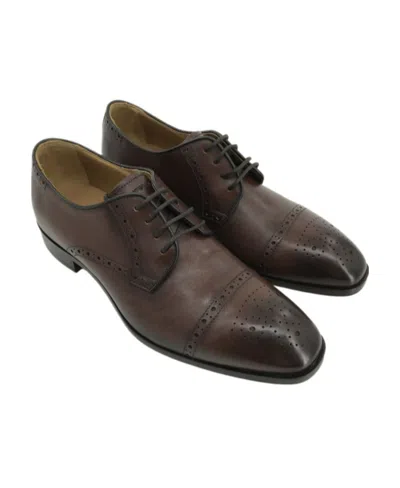 Emporio Armani Logo Business Casual Shoes In Black