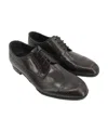 Emporio Armani Logo Business Casual Shoes In Black