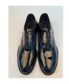 Emporio Armani Logo Business Dress Shoes In Black