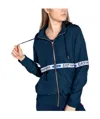 Shop Emporio Armani Logo Casual Jacket In Blue