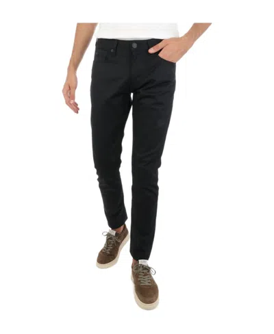 Emporio Armani Logo Casual Pants In Black