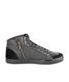Emporio Armani Logo Casual Sports Shoes In Black