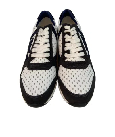 Emporio Armani Logo Casual Sports Shoes In Black