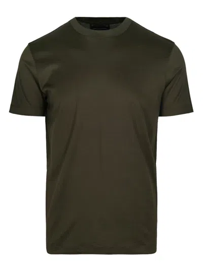 EMPORIO ARMANI EMPORIO ARMANI LOGO COTTON BLEND T-SHIRT