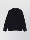 Emporio Armani Logo Cotton Hoodie With Drawstring Hood