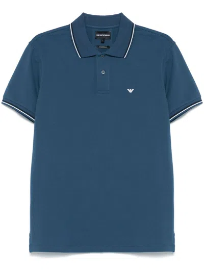 Emporio Armani Logo Cotton Polo Shirt
