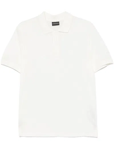 EMPORIO ARMANI EMPORIO ARMANI LOGO COTTON POLO SHIRT