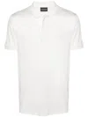 Emporio Armani Logo Embroidered Short-sleeved Polo Shirt