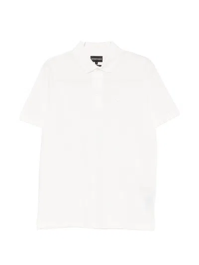 EMPORIO ARMANI LOGO COTTON POLO SHIRT