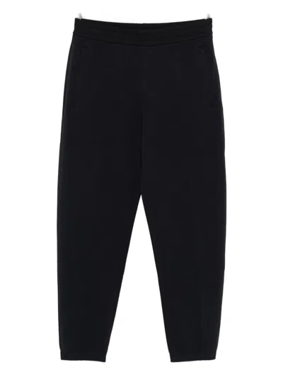 Emporio Armani Cotton-blend Sweatpants Joggers In Black