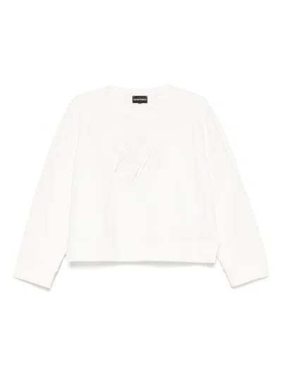 EMPORIO ARMANI EMPORIO ARMANI LOGO COTTON SWEATSHIRT