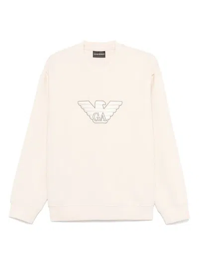 EMPORIO ARMANI EMPORIO ARMANI LOGO COTTON SWEATSHIRT