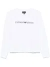 Emporio Armani Official Store Sweatshirts Ohne Kapuze In White