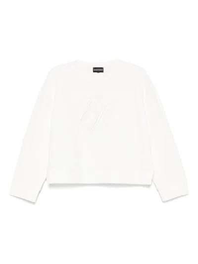 EMPORIO ARMANI EMPORIO ARMANI LOGO COTTON SWEATSHIRT