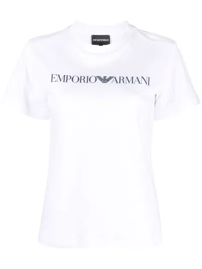 EMPORIO ARMANI EMPORIO ARMANI LOGO COTTON T-SHIRT