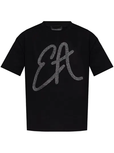 EMPORIO ARMANI EMPORIO ARMANI LOGO COTTON T-SHIRT