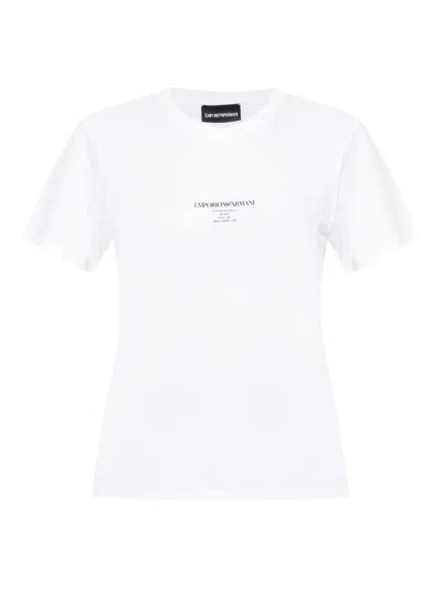 EMPORIO ARMANI EMPORIO ARMANI LOGO COTTON T-SHIRT