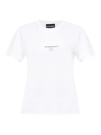 EMPORIO ARMANI EMPORIO ARMANI LOGO COTTON T-SHIRT